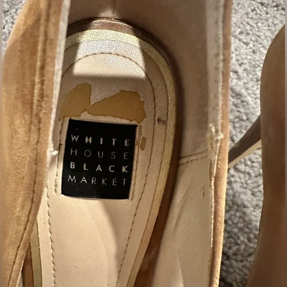 White House Black Market Tan Women's Shoes Size 7 - Picture 9 of 11
